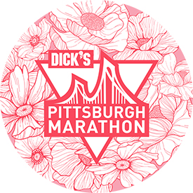 Pittsburgh Half Marathon Finisher Map Logo
