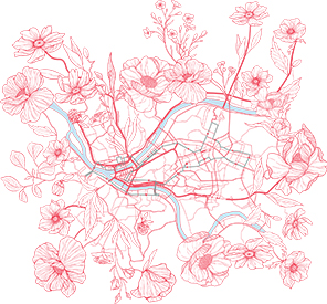Pittsburgh Half Marathon Finisher Map Logo