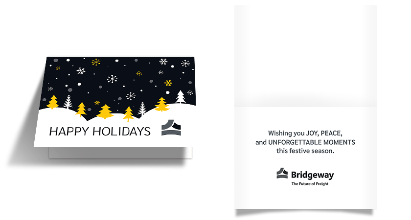 Bridgeway Holiday Card